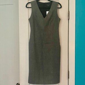Ann Taylor gray sheath dress NWT size 4